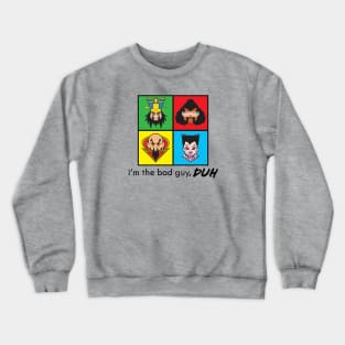 80s Bad Guys Crewneck Sweatshirt